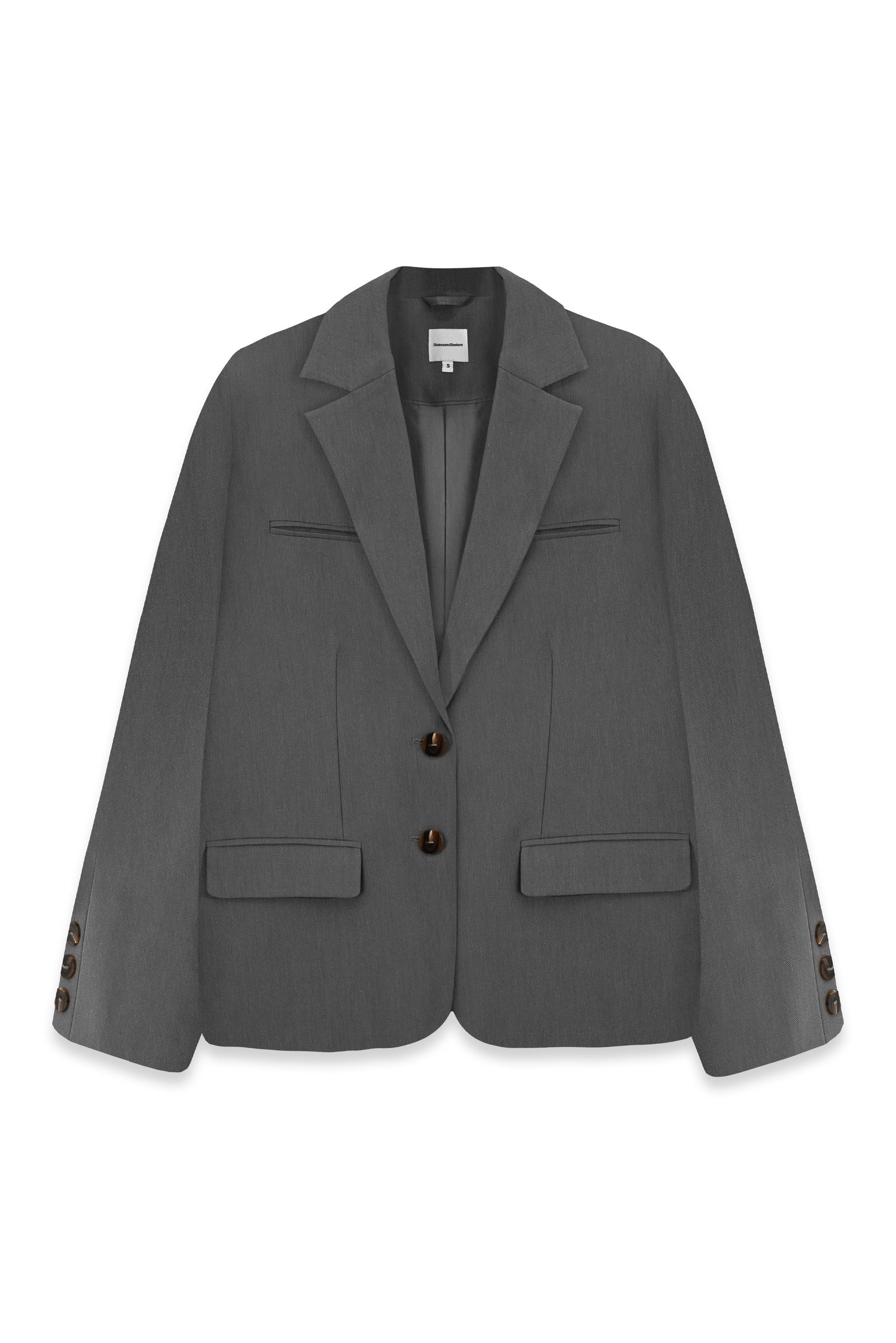 Fifth Blazer in Charcoal